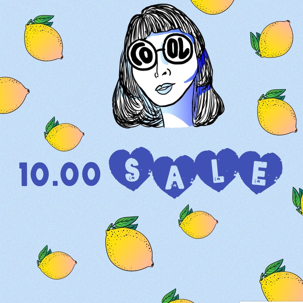 10.00 Sale!